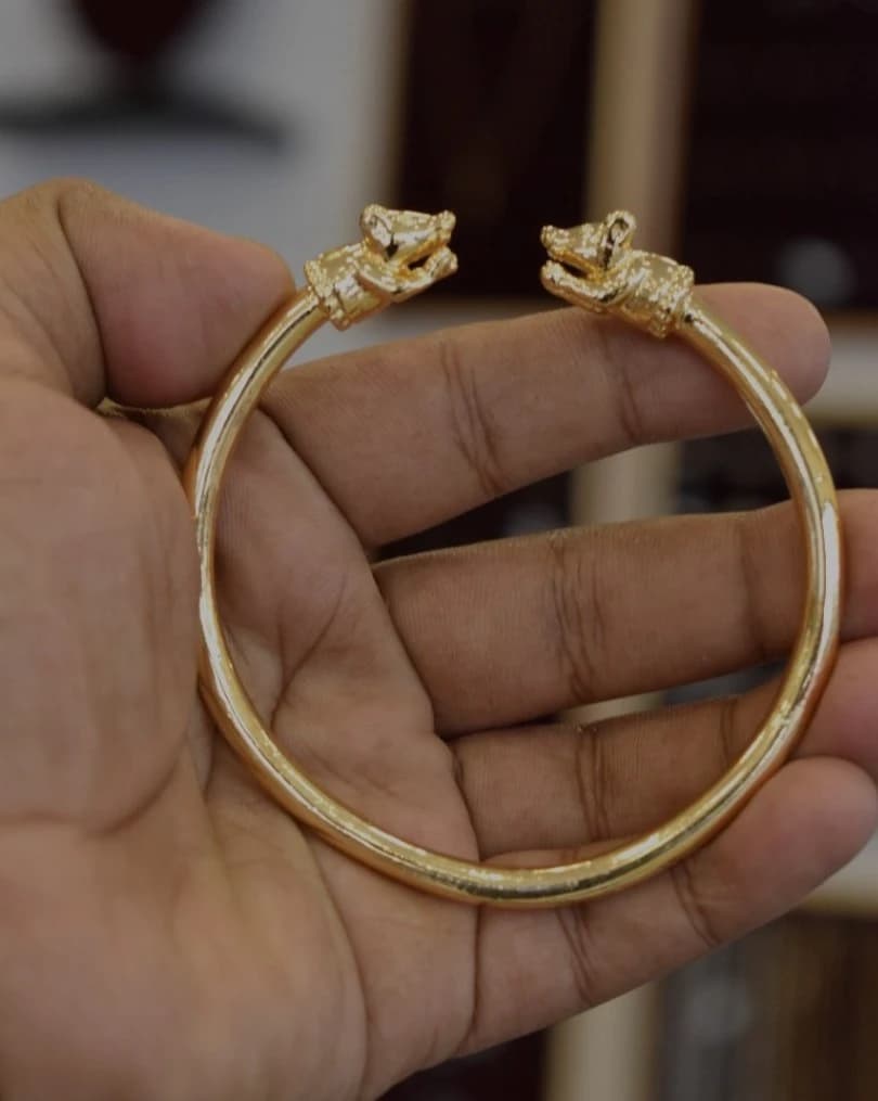 Mouse Bracelet, ஐம்பொன் எலி காப்பு, పంచలోహం మౌస్ కడియం, പഞ്ചലോഹം   മുഷിക ഇടി വള